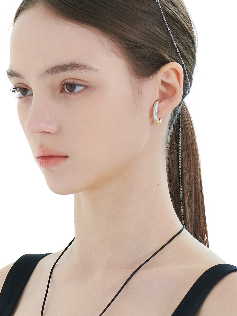 PICOMENT Half 2-Way Earcuff Earring Mix A