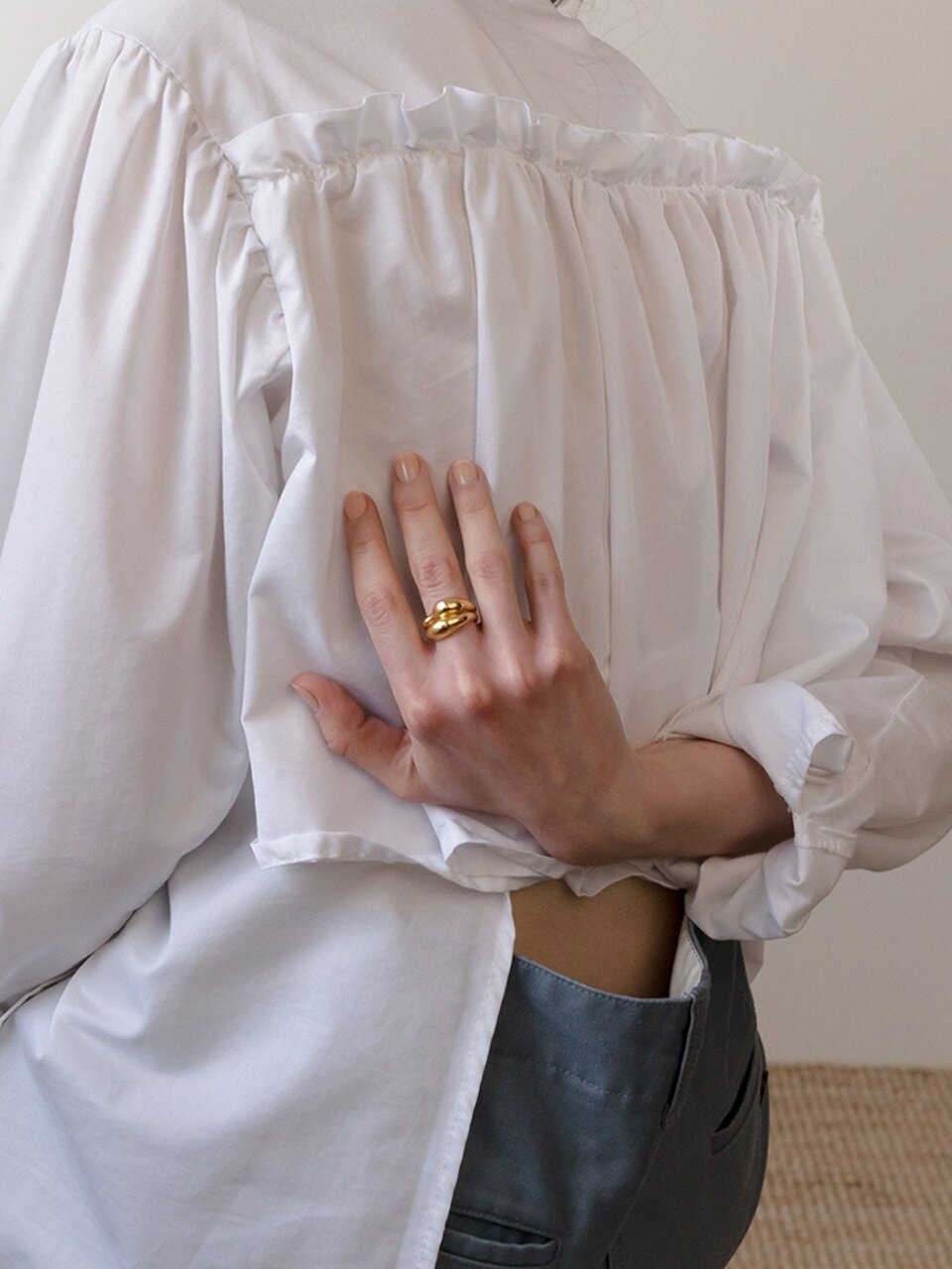 PICOMENT Informal Flow Ring - Gold