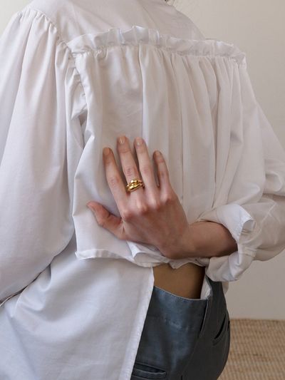 PICOMENT Informal Flow Ring - Gold