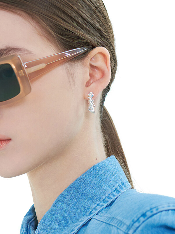 PICOMENT Informal Pieces Ring Earrings