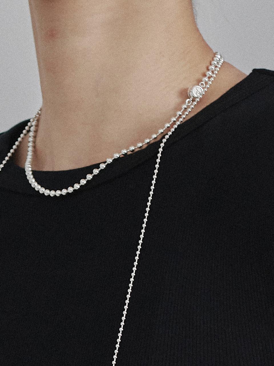 PICOMENT Magnet Clasp Ball Chain Necklace P7_ Type A