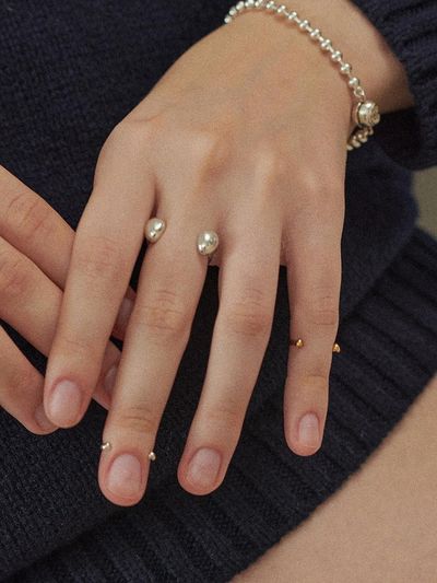 PICOMENT [Renewal] #006 Oval Open Ring