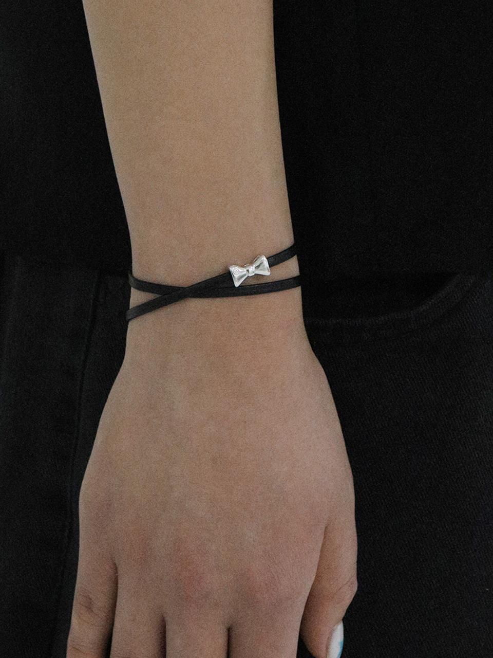 PICOMENT Ribbon Leather Strap Bracelet