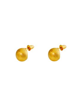 PICOMENT Rough Ball Earrings - Gold