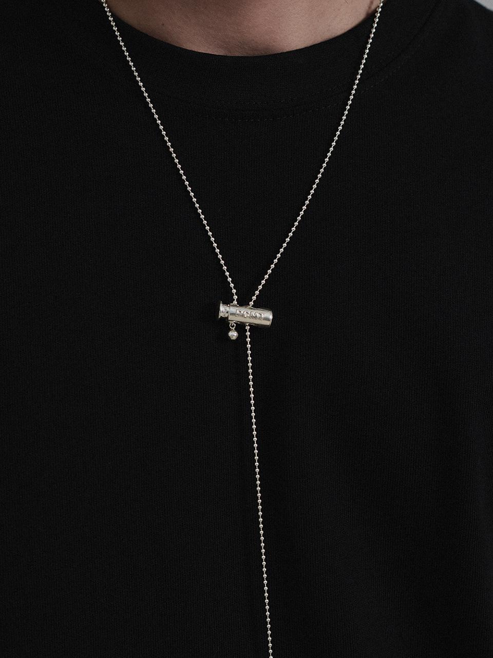 PICOMENT Stopper Pendant Ball Chain Long Necklace
