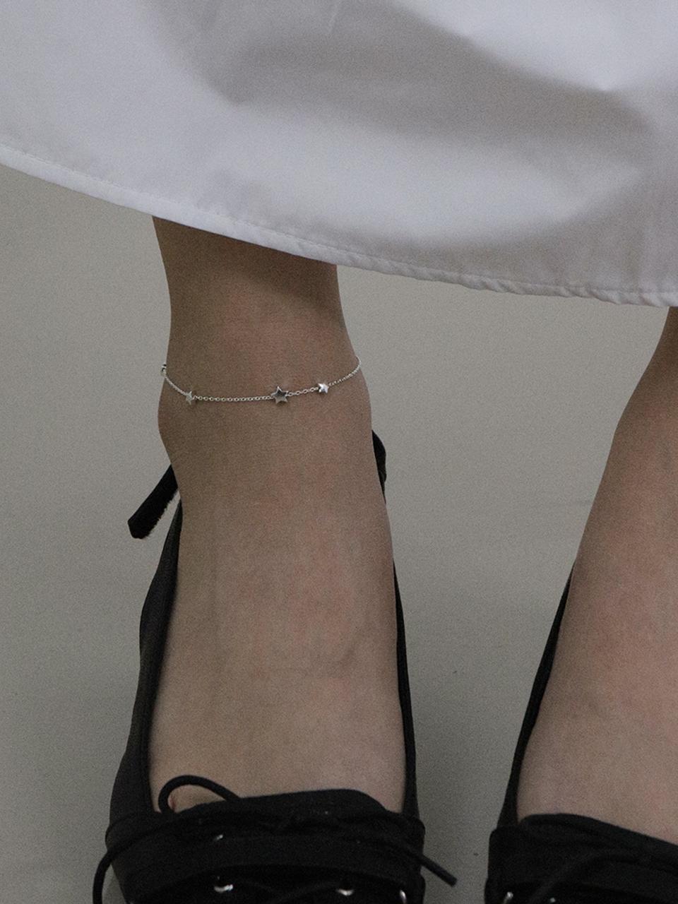 PICOMENT [Summer Capsule] Star Chain anklet