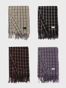 PIECEMAKER GRID CHECK MUFFLER (4COLORS)