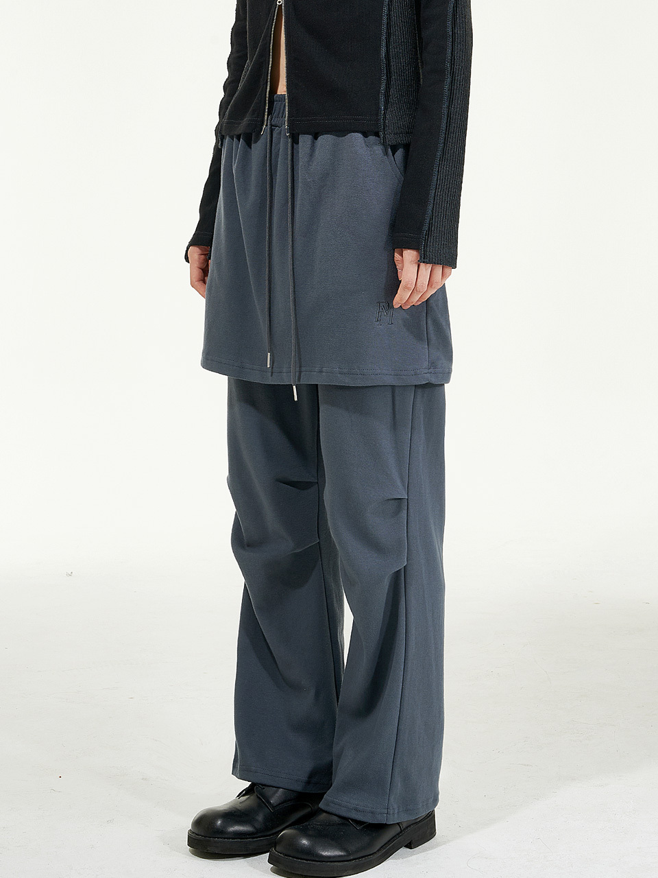PIECEMAKER Parachute SK Boot Pants [Charcoal]
