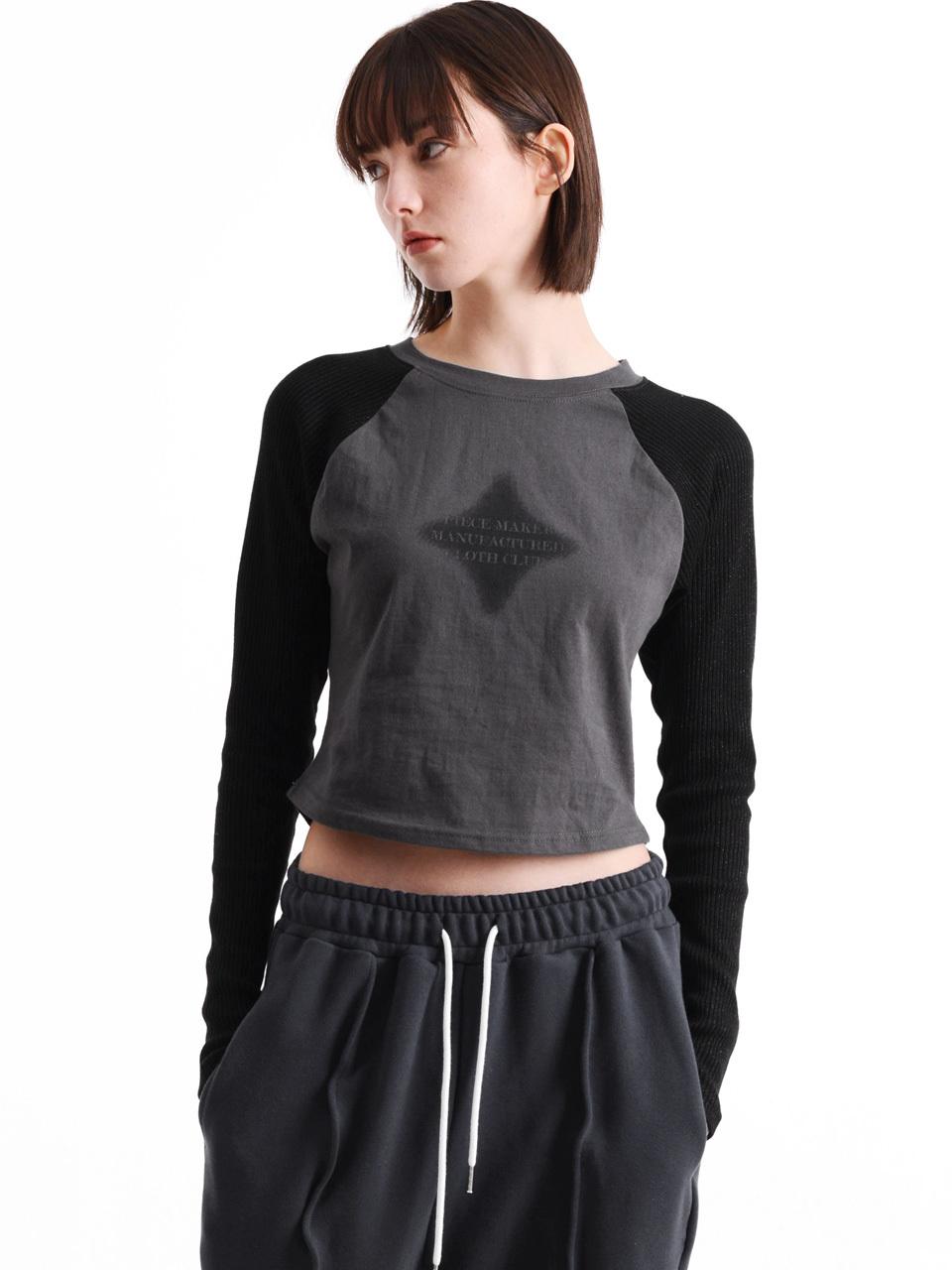 PIECEMAKER PMC TRACK METAL KNIT LS (BLACK)