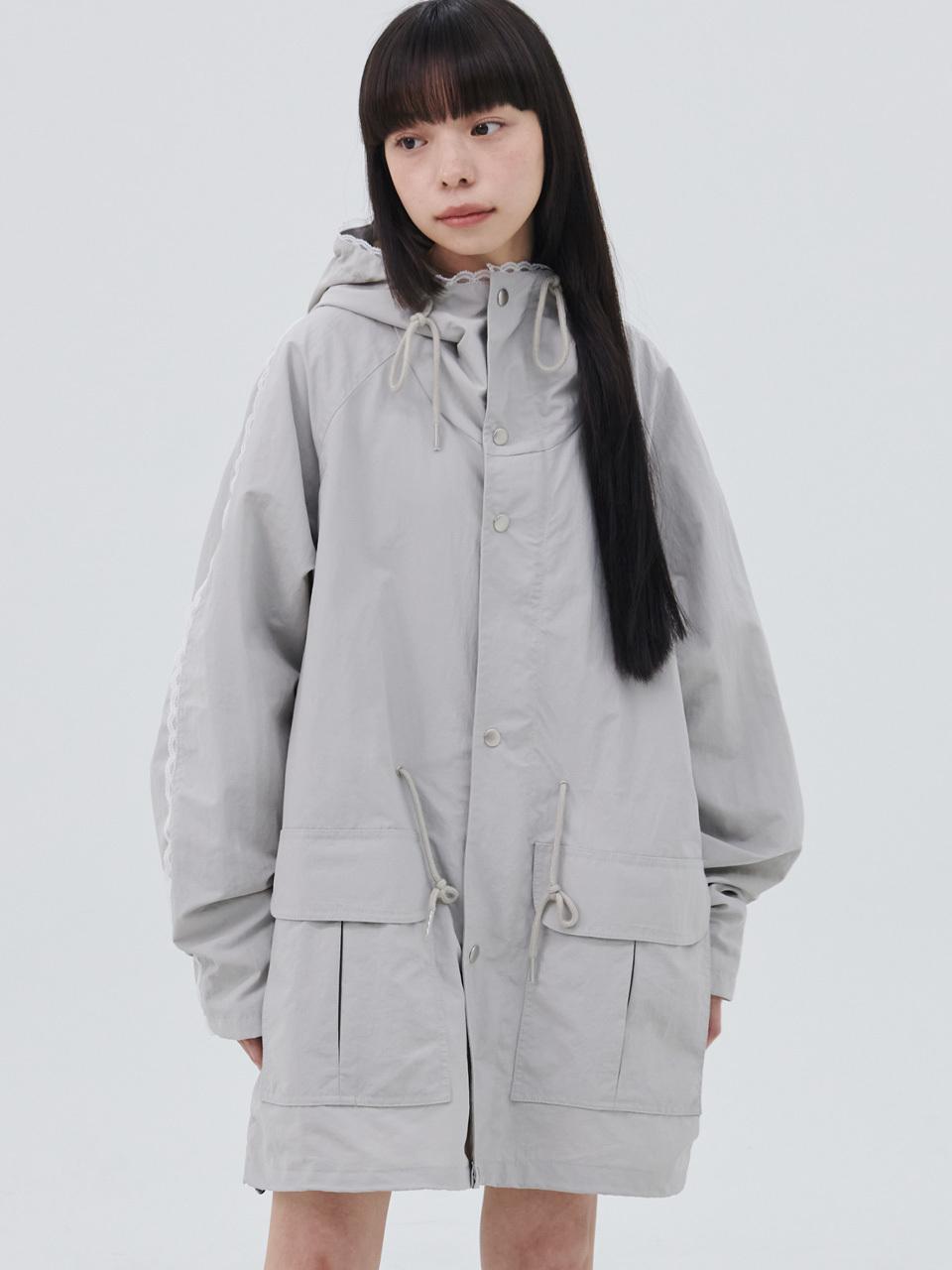 PIECEMAKER TS Lace Mountain Jacket Gey