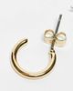 Pieces Pieces 18k plated 3-pack everyday huggie and hoop earrings in gold - 4