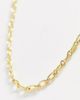 Pieces PIECES 18K plated chain necklace in gold - 4