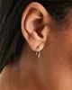Pieces Pieces 18K plated small hoops in gold - 3