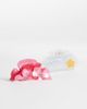 Pieces Pieces 2-pack small floral claw clips in blue and pink - 1