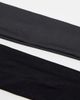 Pieces Pieces 2 pack jersey headbands in black & gray-Multi - 2