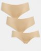Pieces Pieces 3 pack briefs in beige-Neutral - 1