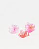 Pieces Pieces 3 pack mini hawaiian flower hair claws in green and orange-Multi - 1