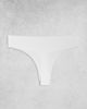 Pieces Pieces 3 pack seamless thongs in white - 2