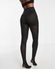Pieces Pieces 40 denier body shaping tights in black - 2