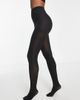 Pieces Pieces 40 denier body shaping tights in black - 3