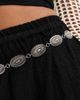 Pieces Pieces boho chain belt in silver - 2