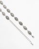 Pieces Pieces boho chain belt in silver - 4