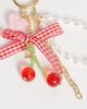 Pieces Pieces cherry bag charm in red and white - 2