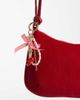 Pieces Pieces cherry bag charm in red and white - 3
