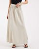Pieces PIECES cotton maxi skirt in beige-Neutral - 2