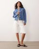 Pieces Pieces Denim jacket in medium blue denim - 2
