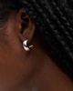 Pieces Pieces everyday hoop earrings in plated sterling silver - 1