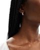 Pieces Pieces everyday hoop earrings in plated sterling silver - 2
