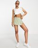 Pieces Pieces frill hem crop top in white - part of a set - 4