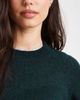 Pieces Pieces high neck sweater in deep green - 2