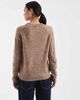 Pieces Pieces high neck sweater in fossil-Neutral - 4