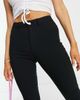 Pieces Pieces Highskin skinny jeans with high waist in black - 4
