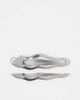 Pieces Pieces large wavy 2 pack hair clips in silver - 1