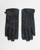 Pieces Pieces leather look gloves in black - 1