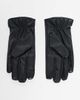 Pieces Pieces leather look gloves in black - 2