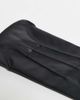 Pieces Pieces leather look gloves in black - 3