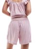 Pieces Pieces linen touch shorts in dawn pink - part of a set - 2