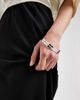 Pieces Pieces matte satin midi skirt in black - 4