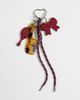 Pieces PIECES mirror and comb bag charm in red - 1