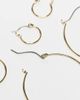 Pieces Pieces multi-size hoop earring 3-pack in gold-Silver - 2