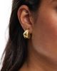 Pieces Pieces multistrand hoop earrings in gold - 3
