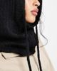 Pieces Pieces oversized balaclava snood in black - 2