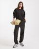 Pieces Pieces oversized sweatshirt in washed black - part of a set - 2