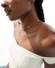 Pieces Pieces pearl and ball necklace in gold - 4