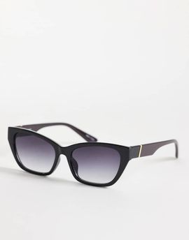 Pieces PIECES rectangular sunglasses in black