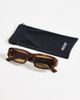 Pieces Pieces rectangular sunglasses in tortoise shell print-Multi - 3